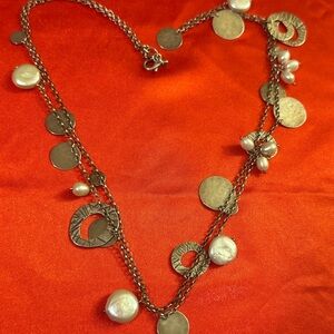 WOW POSHMARK - Silpada Sterling Silver and Pearl Necklace
